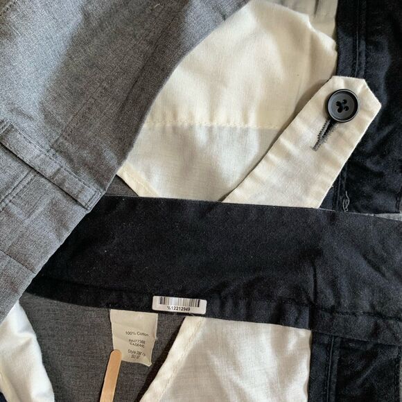 J. Crew Chino Pants Men 34X32 Grey Casual Lightweight Cotton Trousers Pockets - Picture 12 of 16